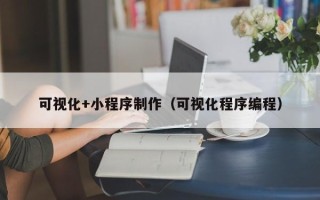 江苏可视化+小程序制作（可视化程序编程）